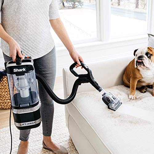 Shark LA322 Navigator Lift-Away ADV Corded Lightweight Upright Vacuum with Detachable Pod Pet Power Brush Crevice and Upholstery Tool, Black (Renewed)