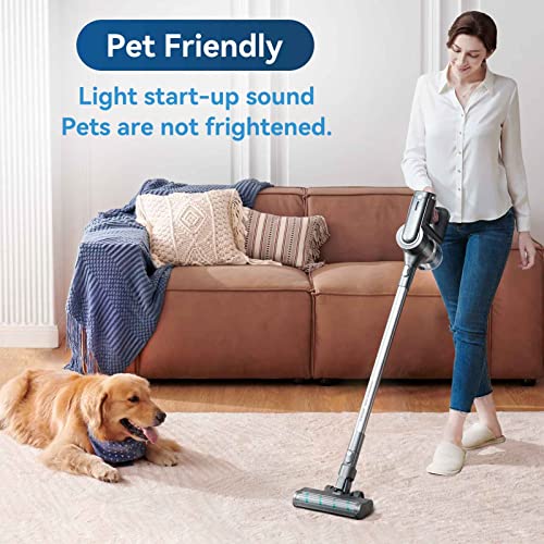 VIOMI A9 Cordless Vacuum Cleaner, 23000Pa Strong Suction Stick Vacuum with 60min Long Runtime Detachable Battery, 4 in 1 Lightweight Quiet Vacuum Cleaner Perfect for Hardwood Floor Pet Hair