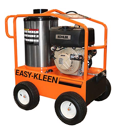 Easy-Kleen Professional 3200 PSI (Diesel - Hot Water) Pressure Washer w/ Kohler Engine & Electric Start (12V Burner)