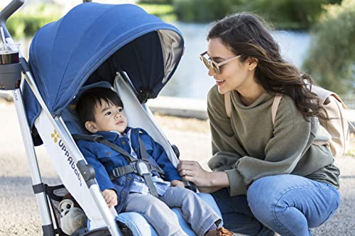 G-Luxe Stroller - Aidan (Denim/Silver)