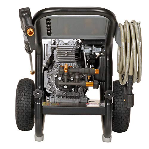 Simpson Cleaning MSH3125 MegaShot Gas Pressure Washer Powered by Honda GC190, 3200 PSI at 2.5 GPM, (49 State) + Simpson Cleaning 80149 Universal 16" Spray Wand for Cold Water Pressure Washers