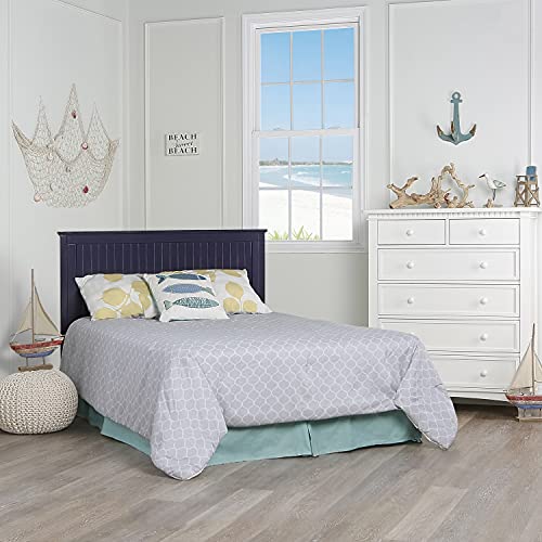 Dream On Me Alexa 5 in 1 Convertible Crib in Navy, Greenguard Gold Certified