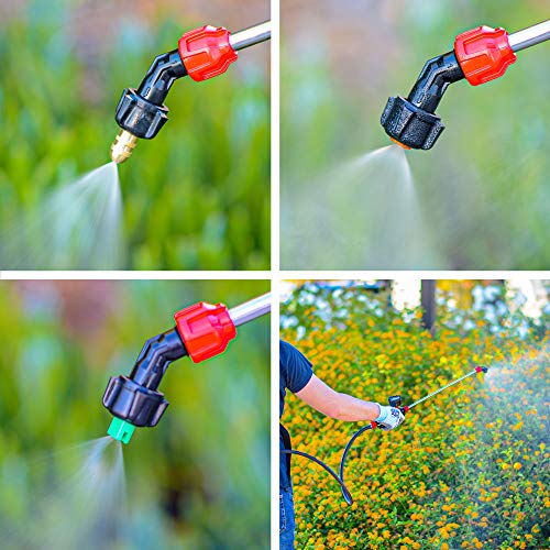 Tomahawk 4 Gallon Battery Powered Backpack Sprayer with Lithium Ion Battery for Pest Control and Disinfectants