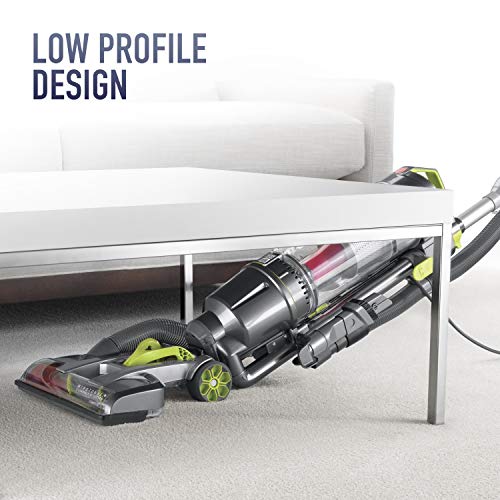 Hoover Windtunnel Air Steerable Bagless Upright Vacuum Cleaner, Lightweight, Corded, UH72400, Grey , Gray