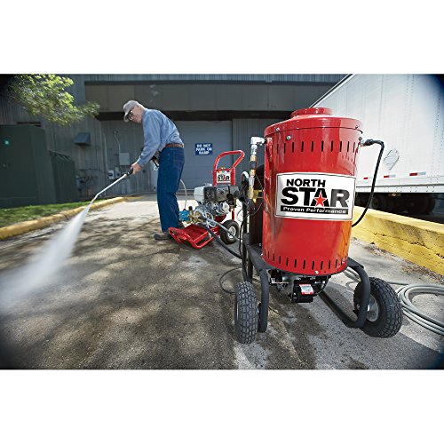 Northstar Electric Wet Steam Cleaner and Hot Water Commercial Pressure Power Washer Add-on Unit - 4000 PSI, 4 GPM, 115 Volts