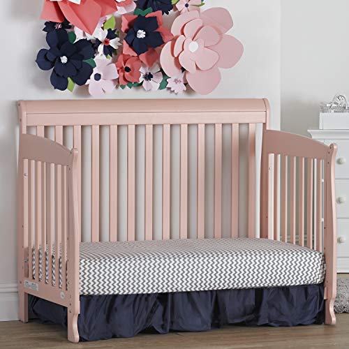 Suite Bebe Riley 4 in 1 Convertible Crib, Coral Finish