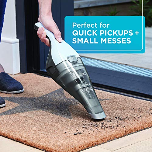beyond by BLACK+DECKER Cordless dustbuster® - Handheld Vacuum Cleaner - Cordless, Icy Blue - Mini Vacuum Cleaner (Model Number: HNVC215B12AEV)