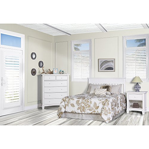 Dream On Me Chesapeake 5-in-1 Convertible Crib, Snow Fall , 59x4x34 Inch (Pack of 1)