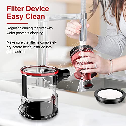 Corded Stick Vacuum Cleaner, INSE Stick Vacuum Cleaner Corded I5, 600W Powerful Vacuum Cleaner for Pet Hair Hardwood Floor Home