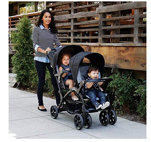Baby Trend Double Sit N Stand Stroller, Millennium Orange