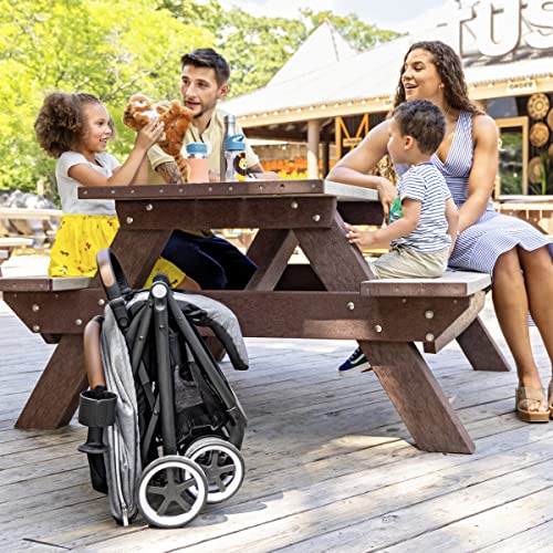 Evenflo Gold Gold Otto Self-Folding Lightweight Travel Stroller (Sapphire Blue), (18812312)