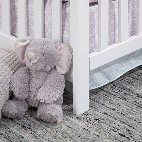 Carter's by DaVinci Colby 4-in-1 Low-Profile Convertible Crib in White, Greenguard Gold Certified