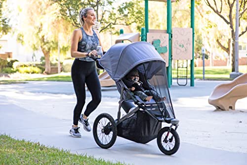 Joovy Zoom Lightweight Jogging Stroller, Slate