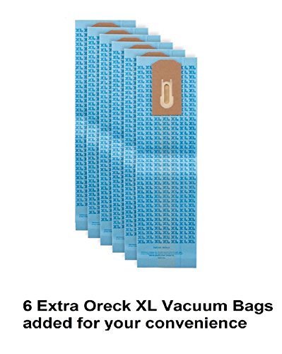 Oreck Commercial U2000R-1 120 V Red/Gray Upright Vacuum Bundle with Genuine 6 Oreck Bags