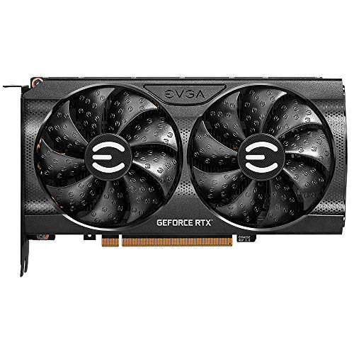 EVGA GeForce RTX 3060 XC Black Gaming, 12G-P5-3655-KR, 12GB GDDR6, Dual-Fan