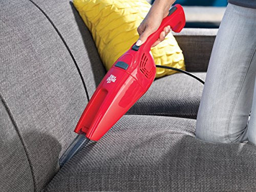 Dirt Devil Versa Clean Bagless Stick Vacuum Cleaner and Hand Vac, 16feet Power Cord, SD20010, Red