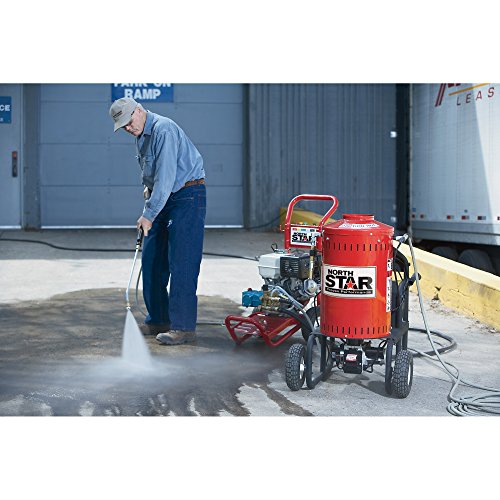 Northstar Electric Wet Steam Cleaner and Hot Water Commercial Pressure Power Washer Add-on Unit - 4000 PSI, 4 GPM, 115 Volts