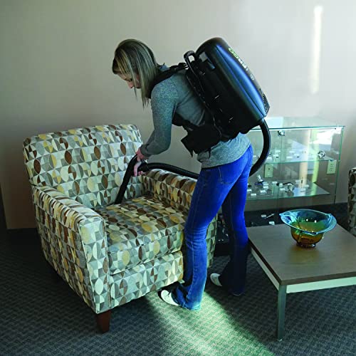 Atrix HEPA Backpack Vacuum, Premium Bundle, Black