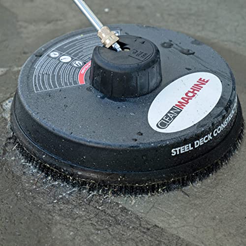 Simpson Cleaning CM61248-S Clean Machine 3400 PSI Gas Pressure Washer, 2.5 GPM, CRX Engine, Includes 15-Inch Surface Cleaner, Spray Gun and Wand, 4 QC Nozzle Tips, 5/16-in. x 25-ft. Hose, Black/Red