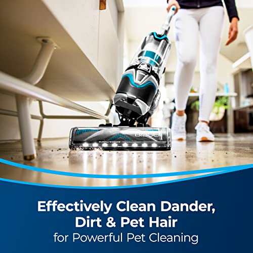 BISSELL SurfaceSense Pet Upright Vacuum, 28179, Tangle-Free Multi-Surface Brush Roll, LED Headlights, SmartSeal Allergen System, Specialized Pet Tools, Easy Empty