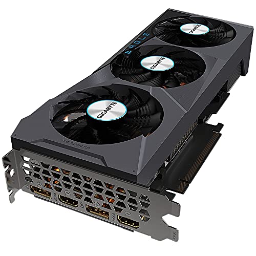 GIGABYTE GeForce RTX 3070 Ti Eagle OC 8G Graphics Card, WINDFORCE 3X Cooling System, 8GB 256-bit GDDR6X, GV-N307TEAGLE OC-8GD Video Card