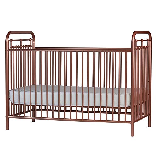 Little Seeds Sierra Ridge Tessa Rose Gold Metal Crib