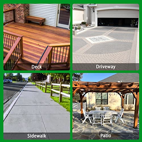 20-Inch Pressure Washer Surface Cleaner Driveway Power Washer Accessories Attachments Stainless Steel with 2 Extension Wand