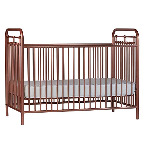 Little Seeds Sierra Ridge Tessa Rose Gold Metal Crib