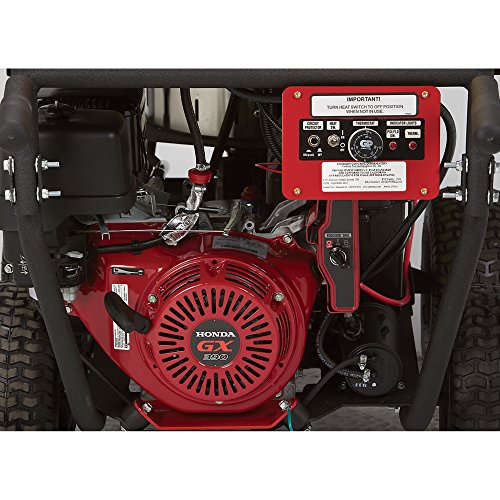 NorthStar Gas Wet Steam and Hot Water Pressure Power Washer - 3000 PSI, 4.0 GPM, Honda Engine