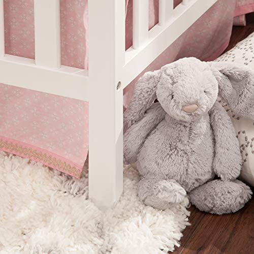 Carter's by DaVinci Morgan 4-in-1 Convertible Crib in White, Greenguard Gold Certified
