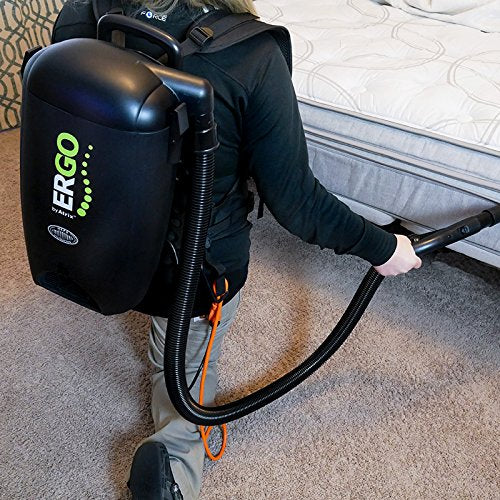 Atrix, Black VACBP1 Ergo HEPA Backpack Vacuum, Standard Bundle