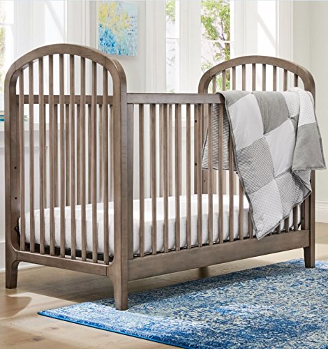 Contours - Elston - 3-in-1 Convertible Crib - Antique Gray-Brown