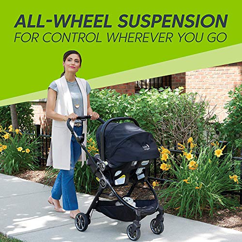 Baby Jogger City Tour LUX Stroller | Compact Travel Stroller | Lightweight Baby Stroller with Backpack-Style Carry Bag, Perfect for Travel, Slate