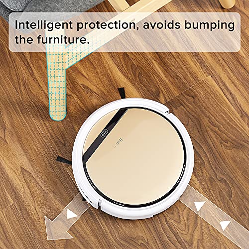 ILIFE V5s Pro Robot Vacuum and Mop Combo, Slim, Automatic Self-Charging Robot Vacuum Cleaner, Daily Schedule, Ideal for Pet Hair, Hard Floor and Low Pile Carpet.